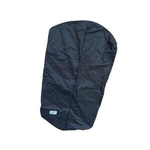Prada Garment Bag Black Canvas with Logo, 26"x42" H78